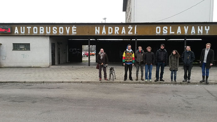   2. atelirov vprava, tentokrt na Oslavansko- Zbovsk uheln revr , steda  4.12.2013